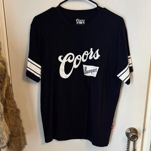 Huckberry Coors Banquet Navy T-Shirt